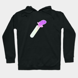 Spilling Space Test tube Hoodie